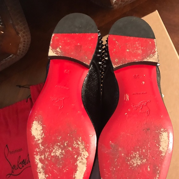 Christian loubitin loafers